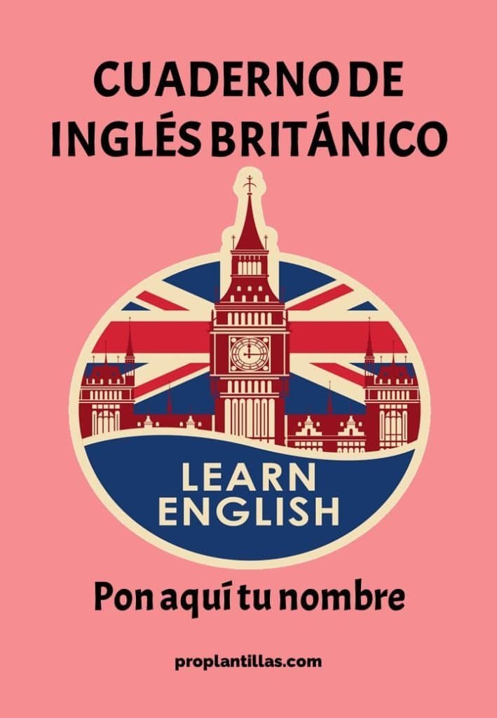 Carátulas y Portadas de Inglés » ProPlantillas 2023