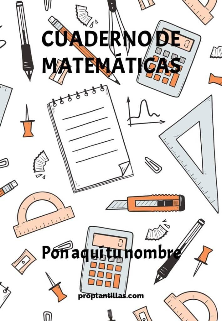 Carátulas y Portadas de Matemáticas » ProPlantillas 2023
